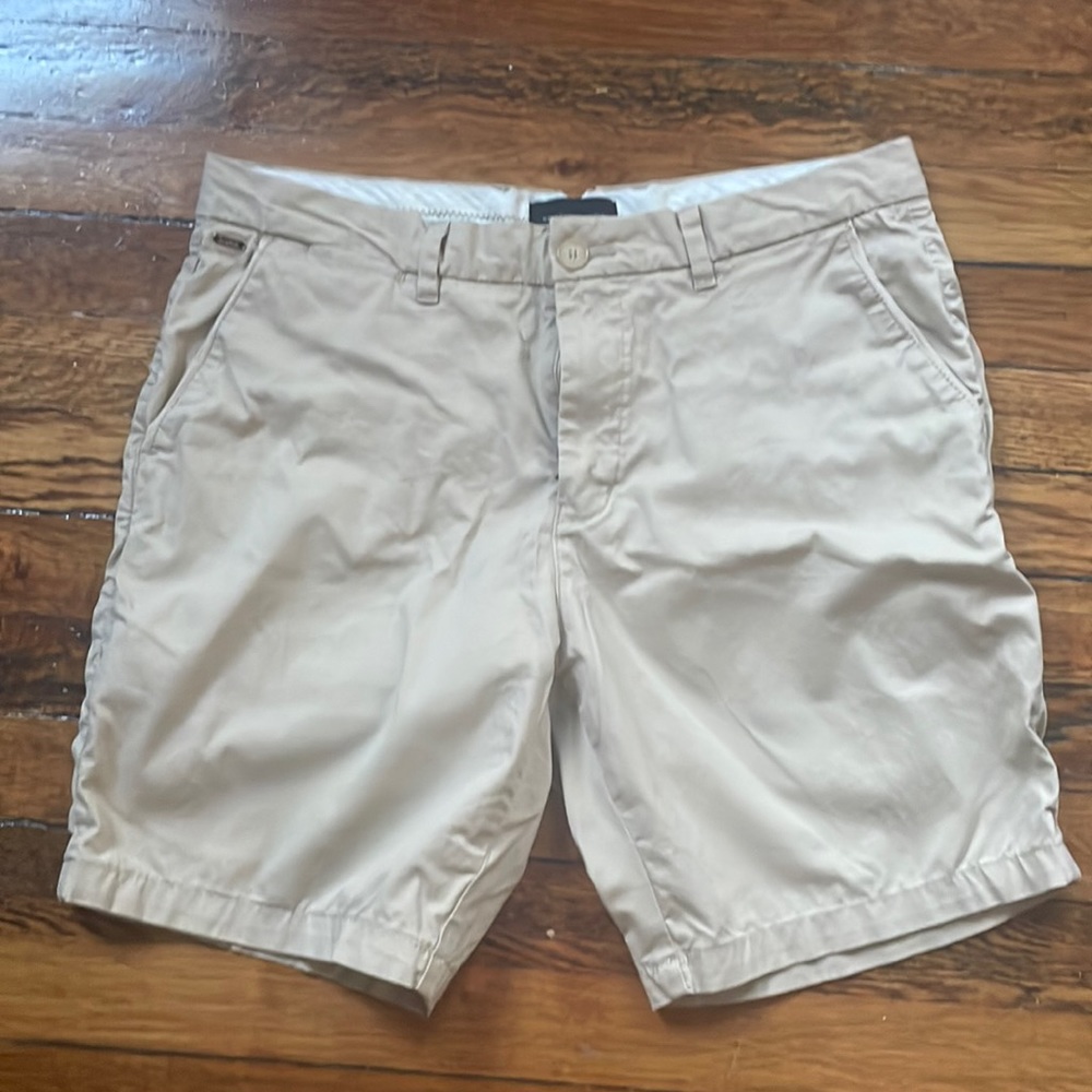 Scotch and soda mens khaki shorts 8” length size 30